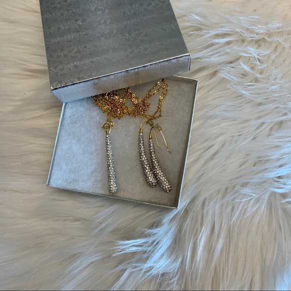 Swarovski necklace and earrings set NWOT - Picture 4 of 6